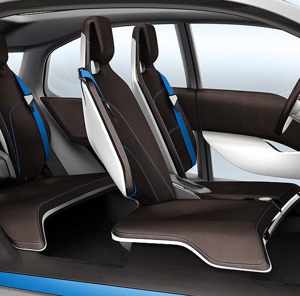 BMW i8 Concept interior view rental mobil yogyakarta