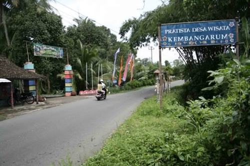 Desa Wisata di Yogyakarta Kembangarum sewa mobil jogja
