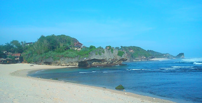 Pantai Ngandong Yogyakarta