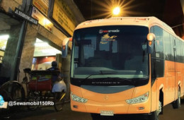Tarif Sewa Bus Pariwisata Jogja Murah Tepat Waktu